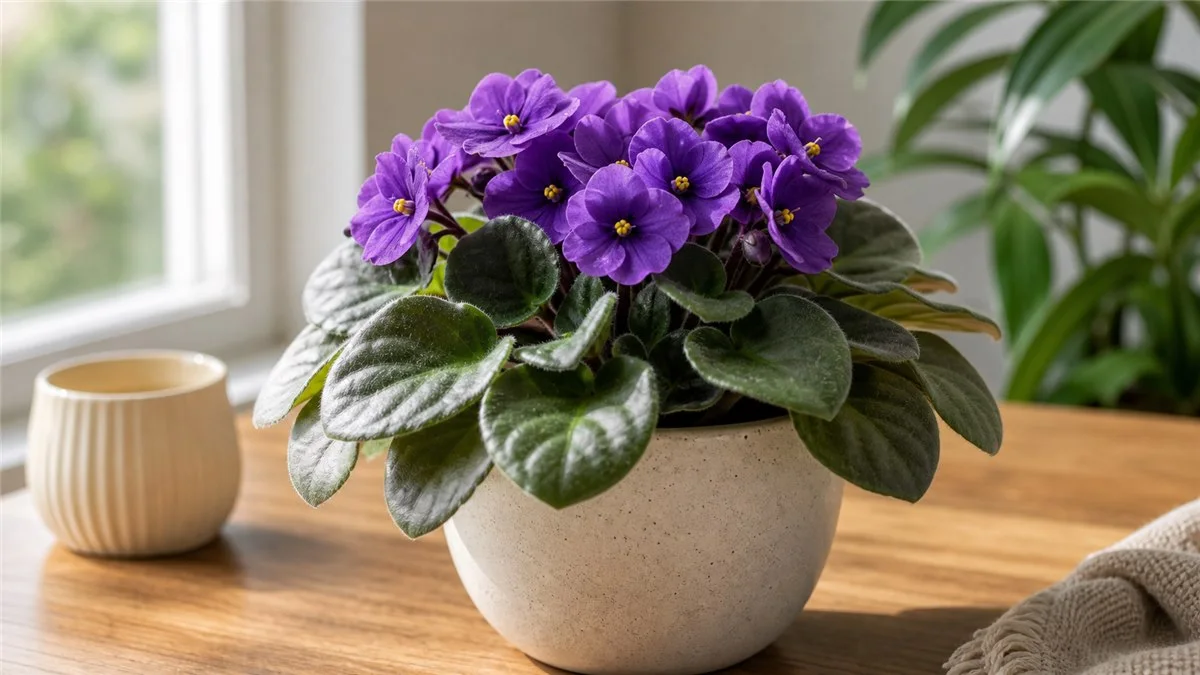 African violet care profile